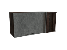 Шкаф ШВУГ1009 с 1-ой дверью Хелмер ДБК/БЕТОН ФУГ1000Н