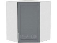 Шкаф верхний угловой Сканди ВУ 590 Graphite Softwood-Белый