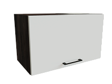 Шкаф ВГ600 верхний горизонтальный Эстетик ДБК/Магнолия мат Ф85