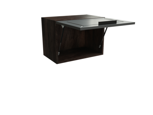 Шкаф ВГ500 верхний горизонтальный Глетчер ДБК/МРН Ф83 фото 2