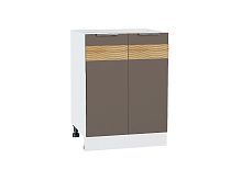 Шкаф нижний с 2-мя дверцами Терра D Смоки Софт