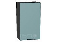 Шкаф верхний с 1-ой дверцей Флэт Grey-green In 2S/Graphite 716*400*318