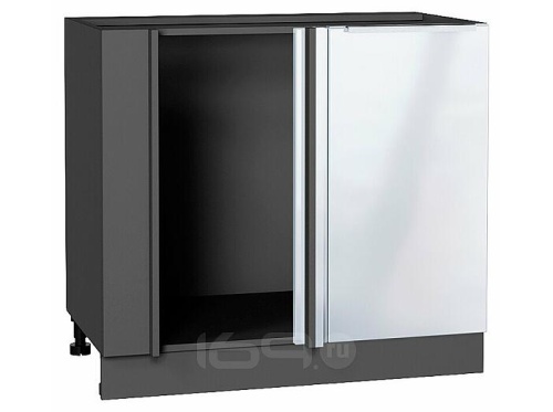 Шкаф нижний угловой Фьюжн Angel Graphite 816*890*480