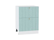 Шкаф нижний с 2-мя ящиками Прованс Гoлyбoй