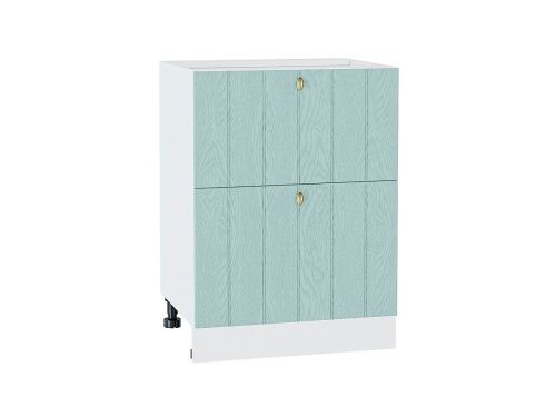 Шкаф нижний с 2-мя ящиками Прованс Гoлyбoй