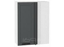 Шкаф верхний прямой угловой Глетчер Маренго Силк Белый 920*690*345