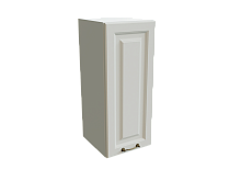 Шкаф В300 с 1-ой дверью Ницца БЕЛ/АНД/СИЛК Ф10