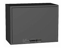 Шкаф верхний горизонтальный Фрейм Stormy Silk/Graphite 460*600*324