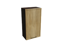 Шкаф В509 с 1-ой дверью Беверли ДБК/Дуб Шампань Ф30Н