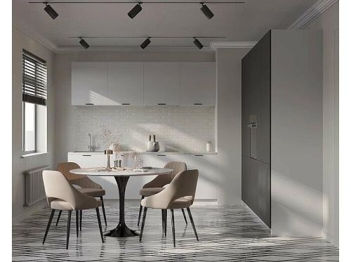 Модульный кухонный гарнитур Евро антрацит 2336x2404/2600x600