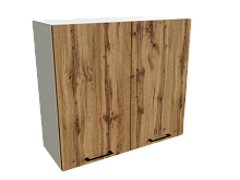 Шкаф В800 с 2-мя дверцами Хелмер БЕЛ/ВОТАН Ф50