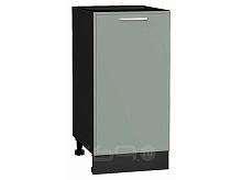 Шкаф нижний с 1-ой дверцей Квадро Аквамарин/Graphite 816*400*481