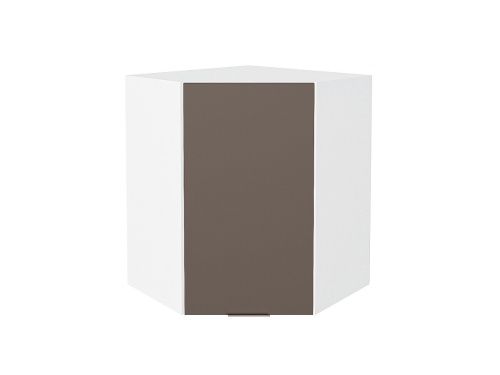 Шкаф верхний угловой Терра Смоки Софт