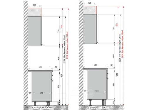 Модульный кухонный гарнитур Ницца белый 2140x3300x600 фото 2
