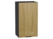 Шкаф верхний с 1-ой дверцей Евро Дуб песочный/Graphite 716*400*318
