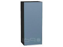 Шкаф верхний с 1-ой дверцей Фьюжн Silky Blue Graphite 920*400*320