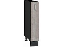 Шкаф нижний бутылочница Лофт Cappuccino Veralinga/Graphite 816*150*480