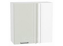Шкаф верхний прямой угловой Флэт Cashmere In 2S/Белый 716*690*345