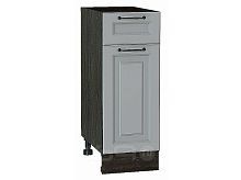 Шкаф нижний с 1-ой дверцей и ящиком Ницца Magnum/Graphite 816*300*478