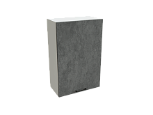 Шкаф В609М с 1-ой дверью Хелмер БЕЛ/БЕТОН Ф46Н