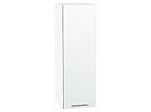 Шкаф верхний с 1-ой дверцей Валерия-М Белый металлик Белый 920*300*318