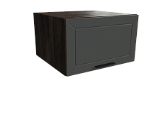 Шкаф ВГ610 верхний горизонтальный Глетчер ДБК/МРН Ф85