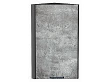 Шкаф верхний торцевой Флэт Temple Stone 2S/Graphite 716*300*306