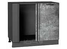 Шкаф нижний угловой Флэт Temple Stone 2S/Graphite 816*890*478