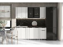 Кухонный гарнитур Виктория пластер бьянко 2168x2000x600