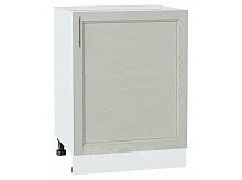 Шкаф нижний с 1-ой дверцей Сканди Cappuccino Softwood Белый 816*600*480