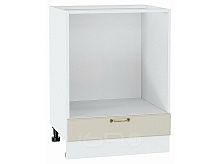 Шкаф нижний под духовку Ницца Агат/Белый 816*600*474