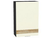 Шкаф верхний с 1-ой дверцей Терра DR Ваниль софт Graphite 920*600*318