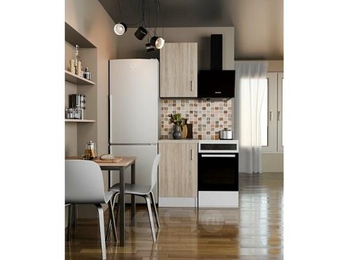 Кухонный гарнитур Уют дуб сонома 2155x500x600 фото 2