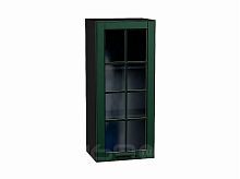Шкаф верхний с 1-ой остекленной дверцей Дублин Special Green/Graphite 920*400*318