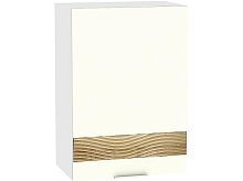 Шкаф верхний с 1-ой дверцей Терра DL В 509 Ваниль Софт-Белый