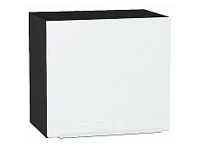 Шкаф верхний горизонтальный Фьюжн Silky White Graphite 460*500*318