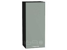 Шкаф верхний с 1-ой дверцей Квадро Аквамарин/Graphite 920*400*321