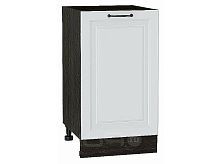 Шкаф нижний с 1-ой дверцей Ницца Blanco/Graphite 816*450*478