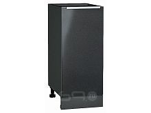 Шкаф нижний с 1-ой дверцей Фьюжн Anthracite Graphite 816*350*480