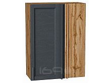 Шкаф верхний прямой угловой Сканди Graphite Softwood Дуб Вотан 920*700*345