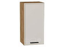 Шкаф верхний с 1-ой дверцей Фрейм Cream Silk Дуб Вотан 716*350*324