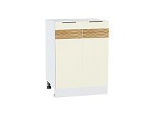 Шкаф нижний с 2-мя дверцами Терра D Ваниль Софт