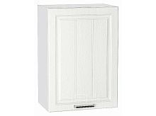 Шкаф верхний с 1-ой дверцей Прага Белое дерево Белый 920*500*318