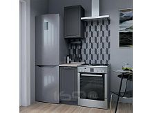 Модульный кухонный гарнитур Глетчер-05 маренго силк 2140x400x600