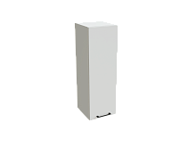 Шкаф В309 с 1-ой дверью Эстетик БЕЛ/Магнолия мат Ф10Н