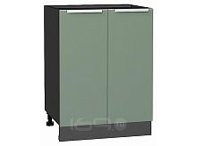 Шкаф нижний с 2-мя дверцами Фьюжн Silky Mint Graphite 816*600*480