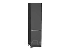 Шкаф пенал с 2-мя дверцами Фьюжн Stormy Silk/Graphite П600Н 2336*600*576