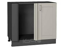 Шкаф нижний угловой Лофт Grey Silk/Graphite 816*890*480