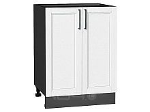 Шкаф нижний с 2-мя дверцами Сканди White Silkwood/Graphite 816*600*480