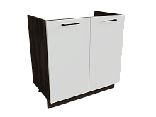 Шкаф М800 с 2-мя дверцами Эстетик ДБК/Магнолия мат Ф50